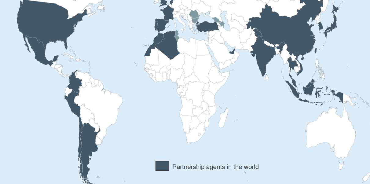 SLS Holding Worldwide Presence